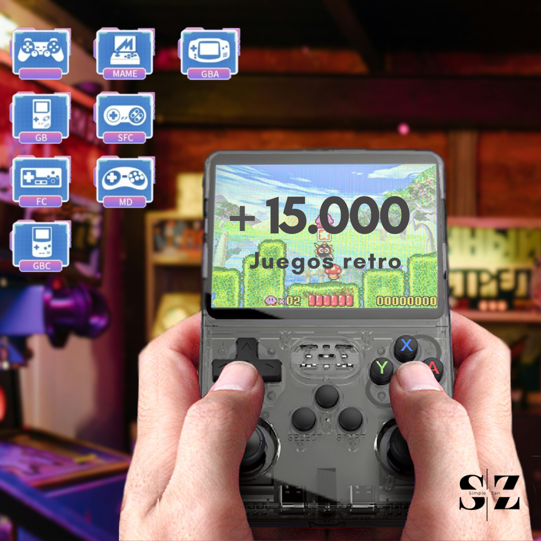 R36s conquista el presente con los mejores juegos del pasado 🎮✨🕹️