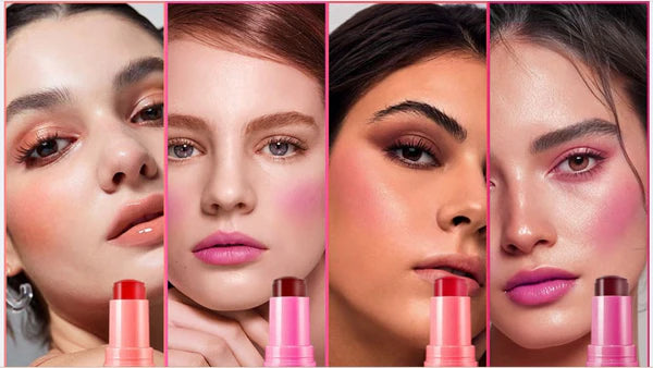 Only dreams™ , tu colorete de gel para pómulos , mejillas y labios (pack de 4 colores)