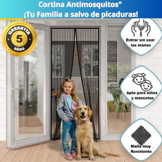 InsectSafe® la cortina magnética que mantiene tu casa mas fresca y sin insectos