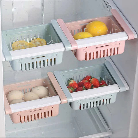 Organizador extensible MaxZen™ , duplica tu espacio y ahorra comprarte una nevera nueva ( Pack 3 unidades)
