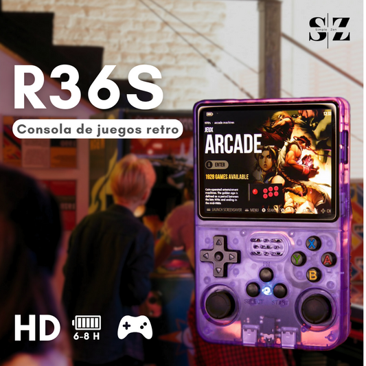 R36s conquista el presente con los mejores juegos del pasado 🎮✨🕹️