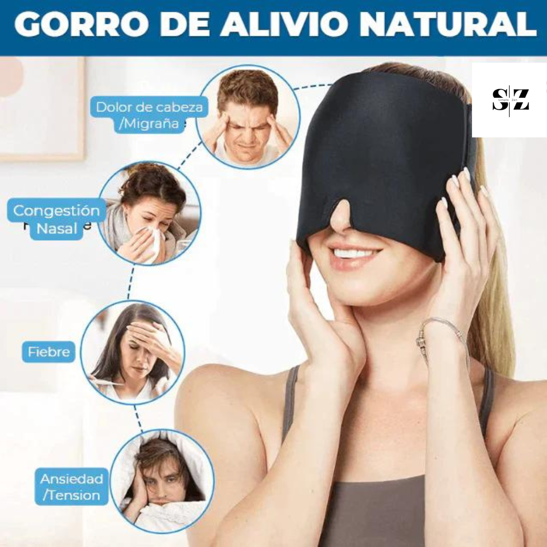 MigraCalm™ el gorro que  te dará una vida mejor 🧘‍♀️